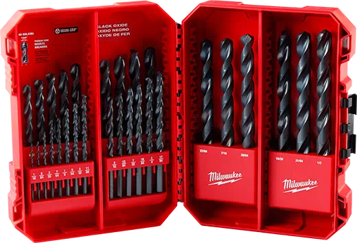 Milwaukee Thunderbolt Black Oxide Drill Bit Set - 29pc Black oxide