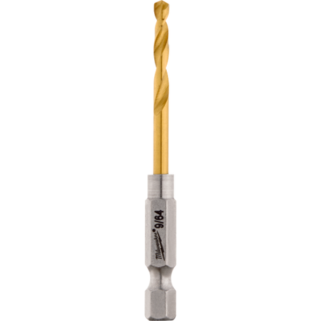 Milwaukee 9/64 In. Shockwave Red Helix Titanium Drill Bit