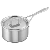 Demeyere Industry 5-Ply 2 QT Stainless Steel Sauce Pan