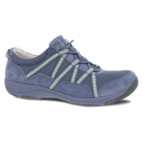 Dansko Women's Harlyn Shoe - Blue Suede Blue Suede