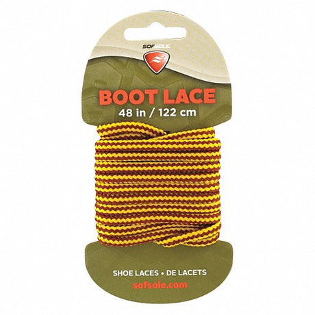 Sof Sole Round Boot Laces Gold/Brown