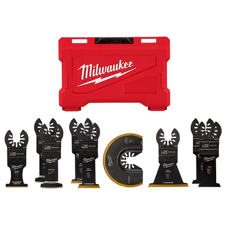 Milwaukee Open-lok 9pc Multi-tool Blade Kit