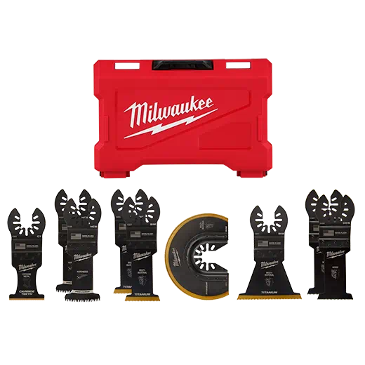 Milwaukee Open-lok 9pc Multi-tool Blade Kit
