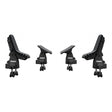 Thule DockGlide Kayak Saddle Rack Black