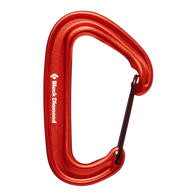 Black Diamond Equipm Miniwire Carabiner Red Red