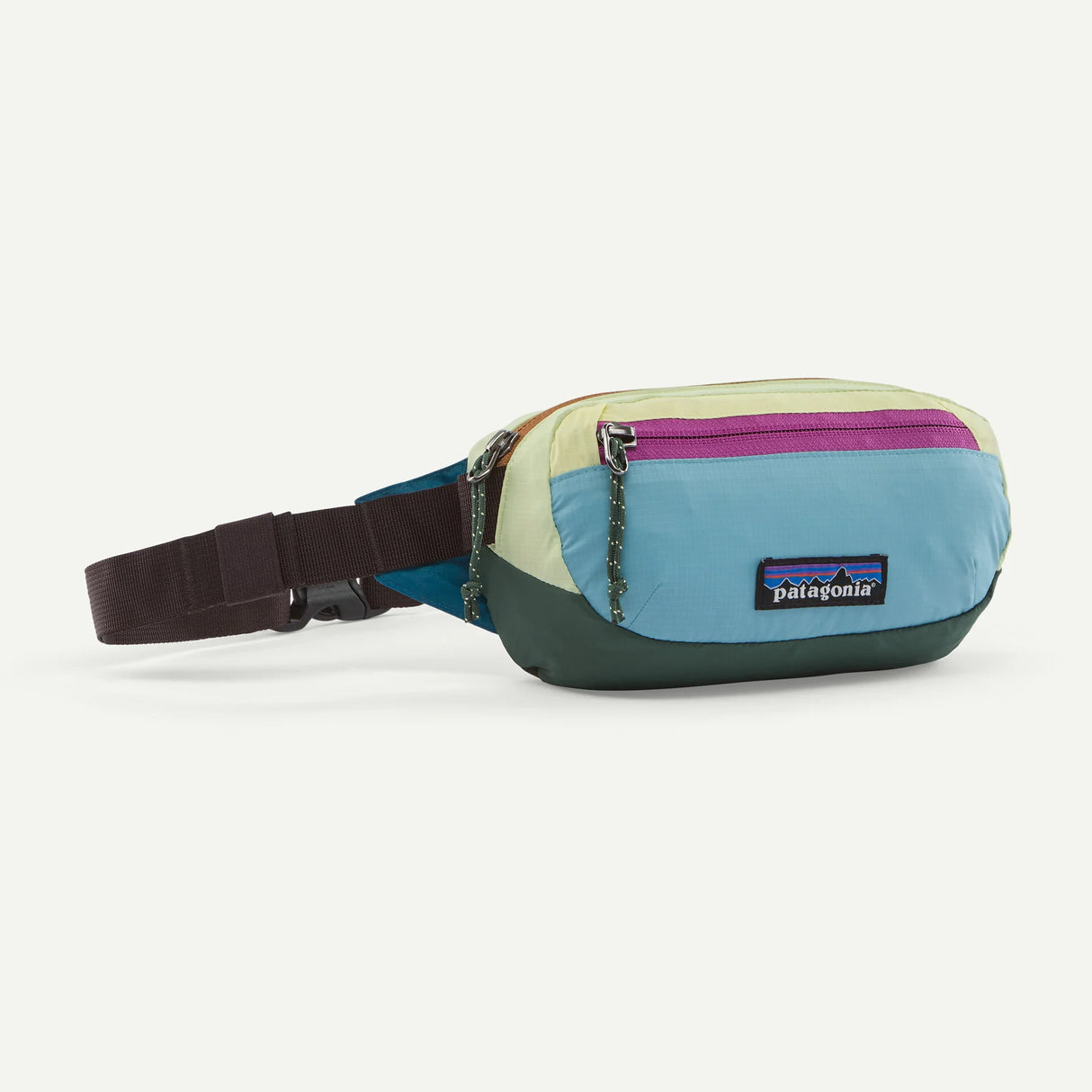 Patagonia Terravia Mini Hip Pack 1l, Patchwork/snowmelt Blue
