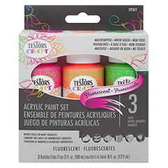 Testors Craft Paint Set 3color / 2OZ