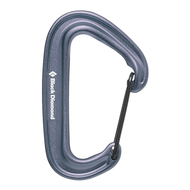 Black Diamond Equipm Miniwire Carabiner Gray Gray
