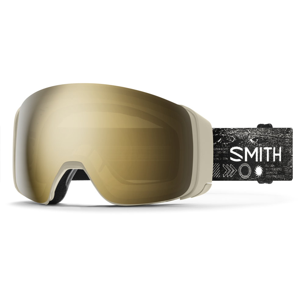 Smith Sport Optics 4d Mag Goggles Chlk spc nvdr/sn blk