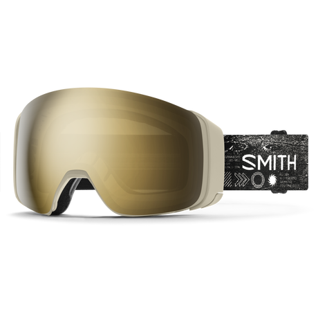 Smith Sport Optics 4d Mag Goggles Chlk spc nvdr/sn blk
