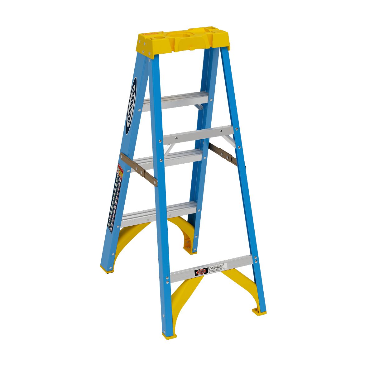 Werner 4ft Type I Fiberglass Step Ladder