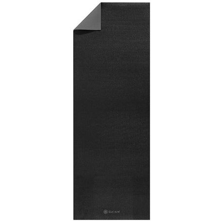 Gaiam 6mm Antimicrobial Yoga Mat, Truffle Truffle