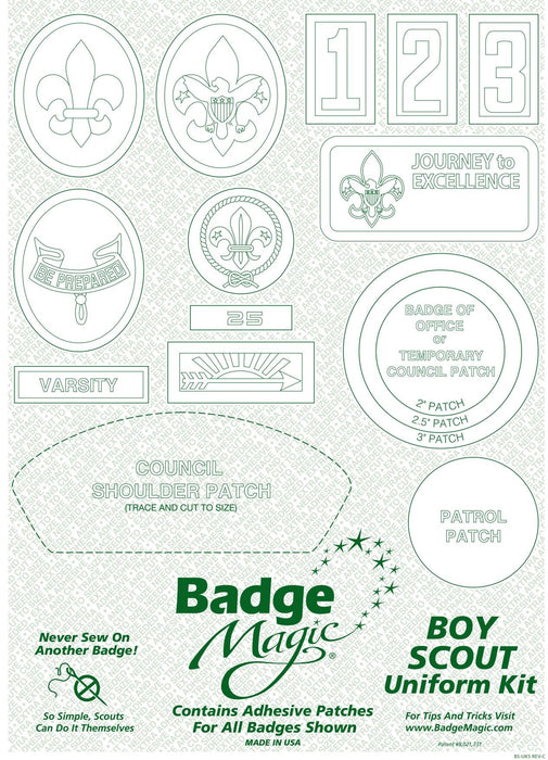 Boy Scouts of America BSA Badge Magic Kit