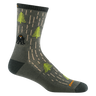 Darn Tough Men's Yarn Goblin Micro Crew Lightweight Hiking Sock - Forest Forest