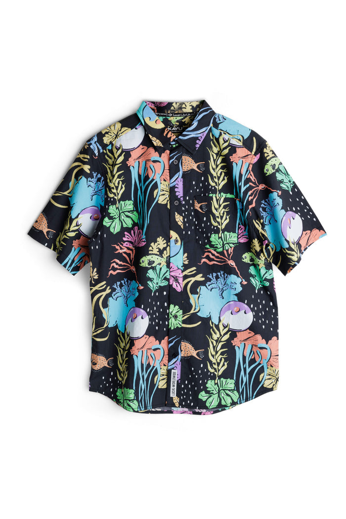 Kavu Mens Festaruski Shirt Sea Salad