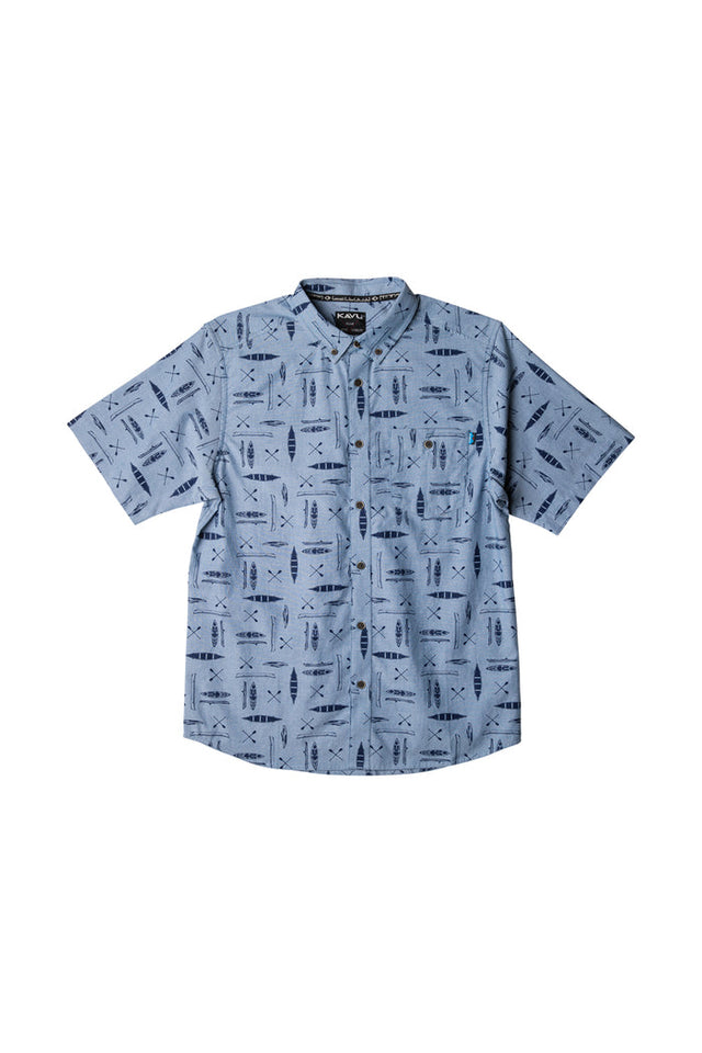 KAVU Men's Juan Short-Sleeve - Paddle Onward Paddle Onward