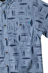 KAVU Men's Juan Short-Sleeve - Paddle Onward Paddle Onward