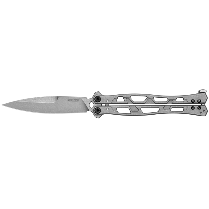 Kershaw Moonsault Butterfly Knife - Stonewash Stonewash