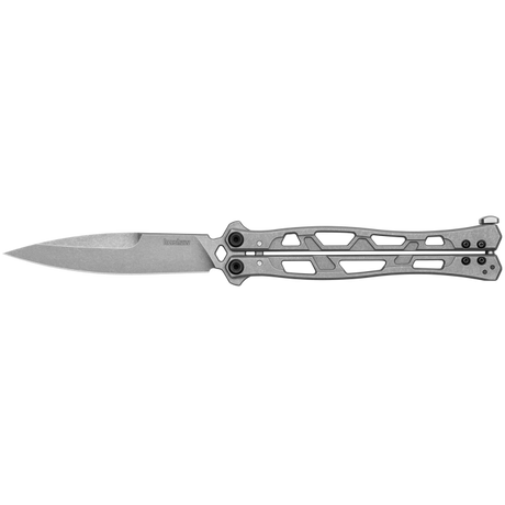Kershaw Moonsault Butterfly Knife - Stonewash Stonewash