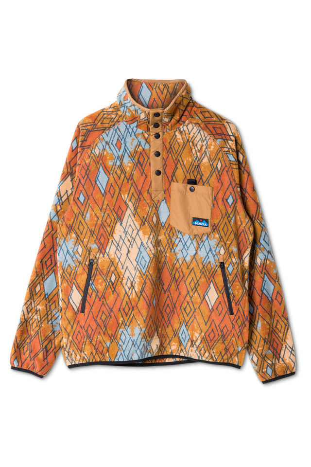 Kavu Men's Teannaway Sweatshirt - Awhile Argyle Awhile Argyle