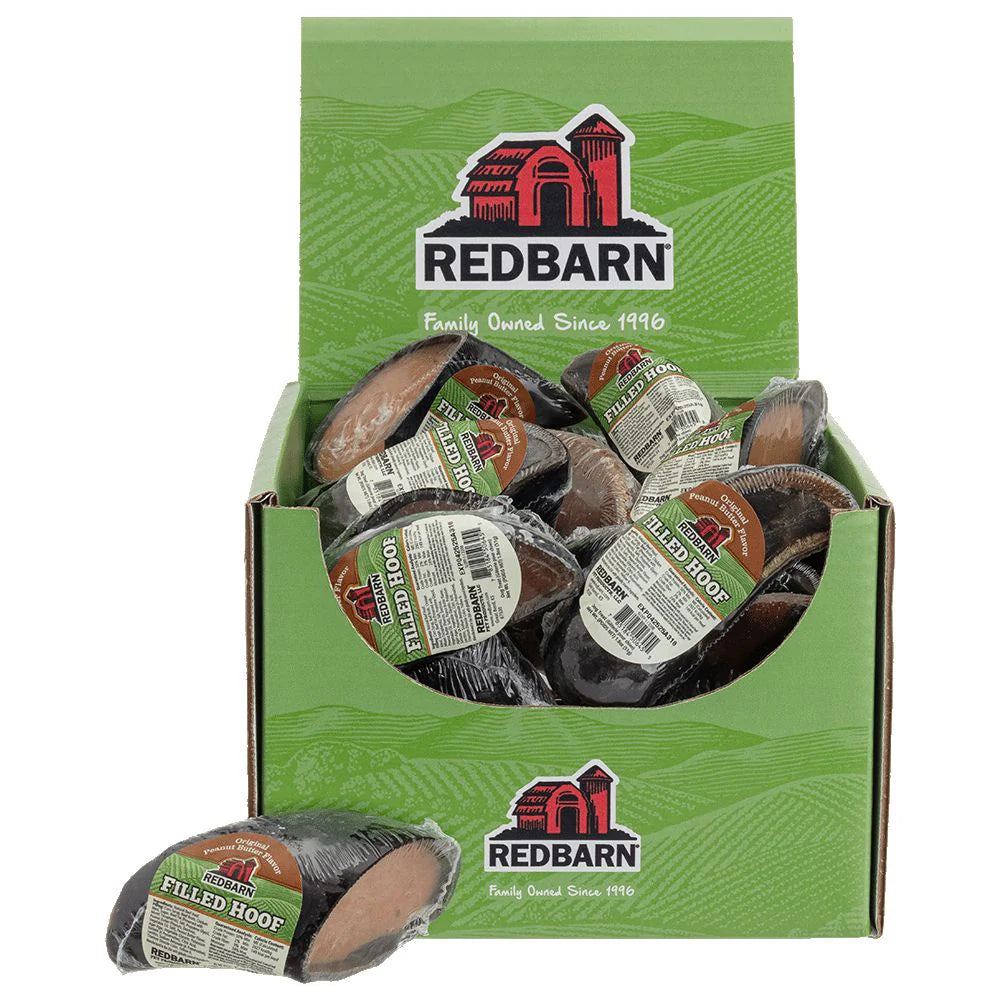 Redbarn Pet Products Filled Hoof Peanut Butter Flavor - Single