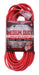 Electryx Medium Duty Indoor/Outdoor Extension Cord - 14 Gauge - Red 50FT / Red