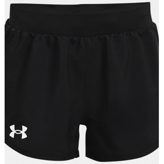 Under Armour Kids Fly By Short Black/black/white