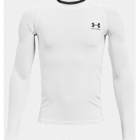 Under Armour Kids Hg Armour LS White/black