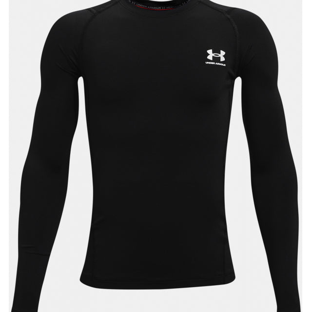 Under Armour Kids Hg Armour LS Black/white