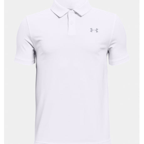 Under Armour Kids Performance Polo White/mod gray