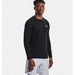 Under Armour Men's Cg Armour Fitted Crew Black/white