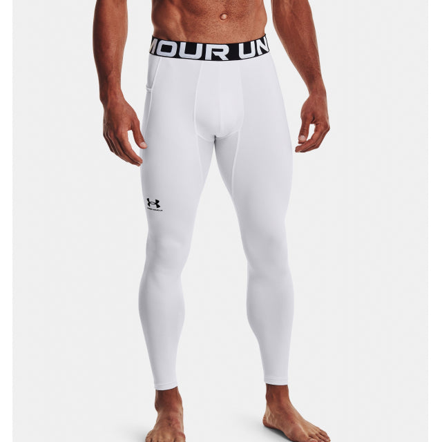 Under Armour Men's Cg Armour Leggings White/black