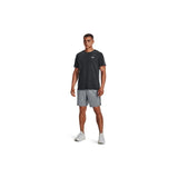 Under Armour Men's Launch 7'' Short Gray red reflect