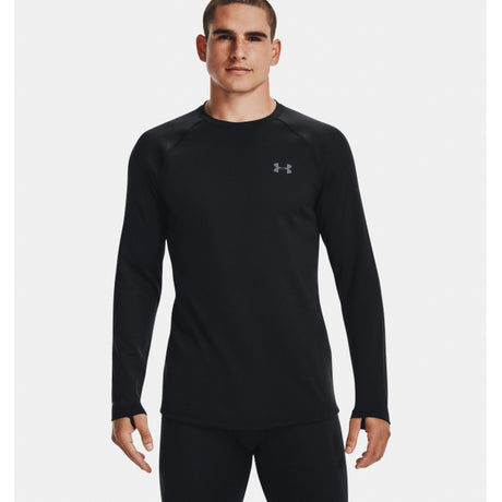 Under Armour Men's Packaged Base 4.0 Crew Black/pitch gray