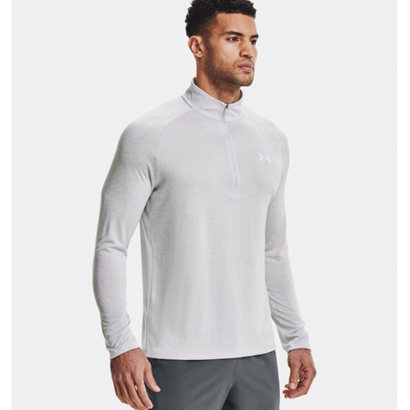 Under Armour Men's Tech 2.0 1/2 Zip Halo gray/white