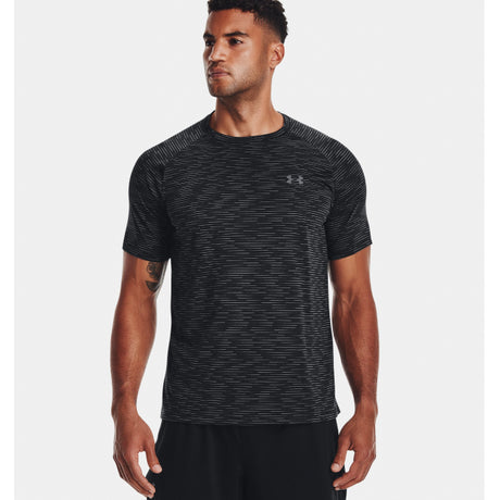 Under Armour Men's Tech 2.0 Dash SS Black/pitchgray