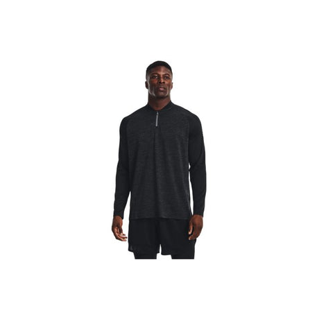 Under Armour Men's Tech 2.0 Novelty 1/4 Zip Black/pitch gray