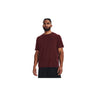 Under Armour Men's Tech 2.0 SS Tee Novelty Chestnut red/black