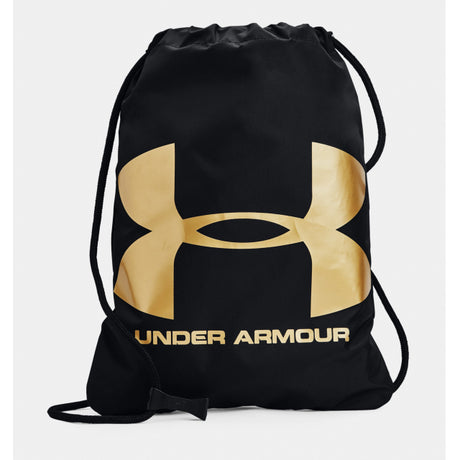 Under Armour Unisex Ozsee Sackpack Black met/gold