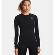 Under Armour Women's Hg Compression LS Black/white