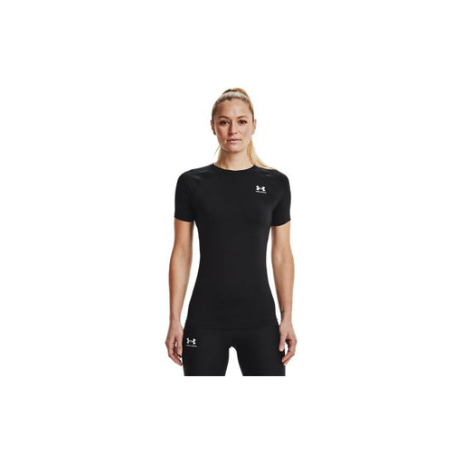 Under Armour Women's Hg Compression SS Black/white