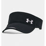 Under Armour Women's Isochill Launch Run Visor Blk/blk/reflective