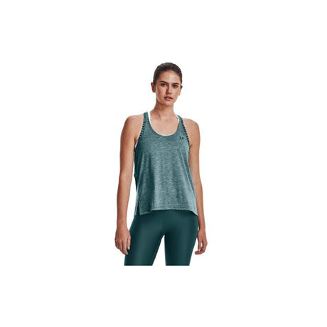 Under Armour Women's Knockout Mesh Back Tank Turmlintealafs/dpctd