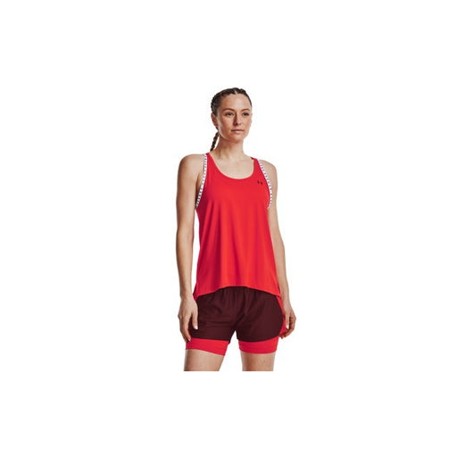Under Armour Women's Knockout Tank Radiored/chestnutred
