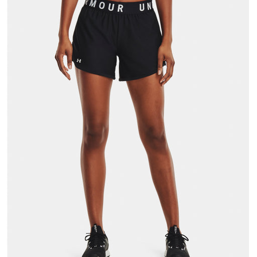 Under Armour Women's Play Up 5In Shorts Black/black/white
