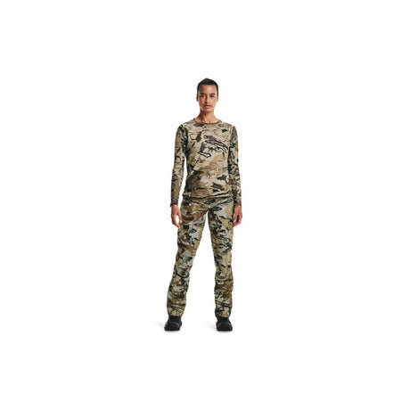 Under Armour Women's Hardwoods Str Pant Barron camo