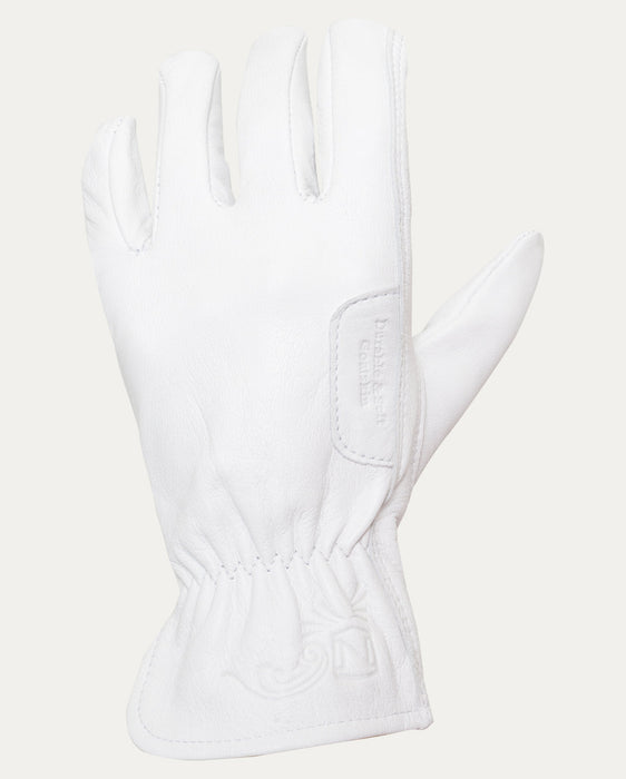Noble Outfitters Women's Goatskin Leather Work Glove Cream