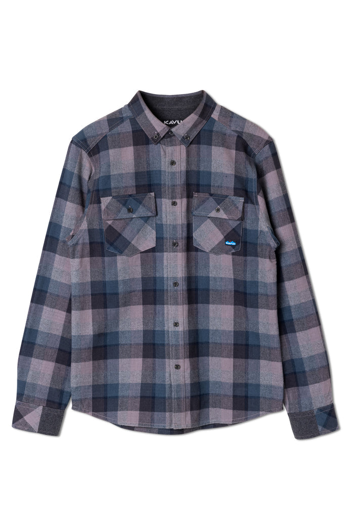 Kavu Men's Buffaroni Shirt - Stormy Weather Stormy Weather