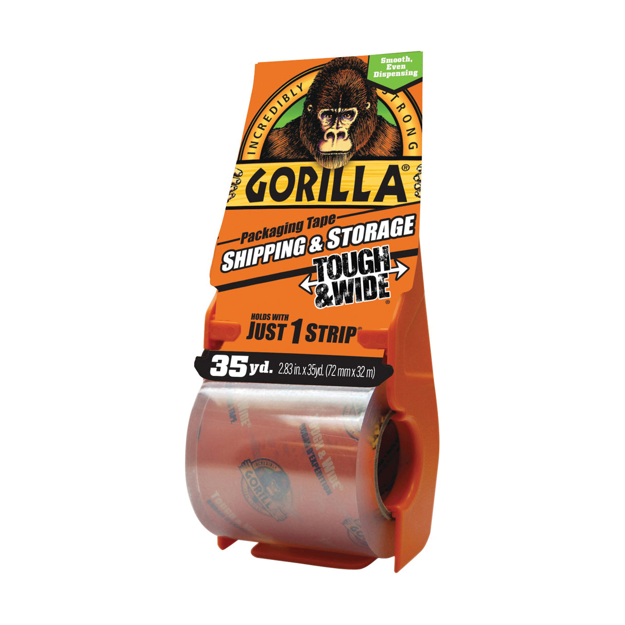 Gorilla Packaging Tape Clear / 35YD