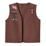 Girl Scouts Official Brownie Vest Brown